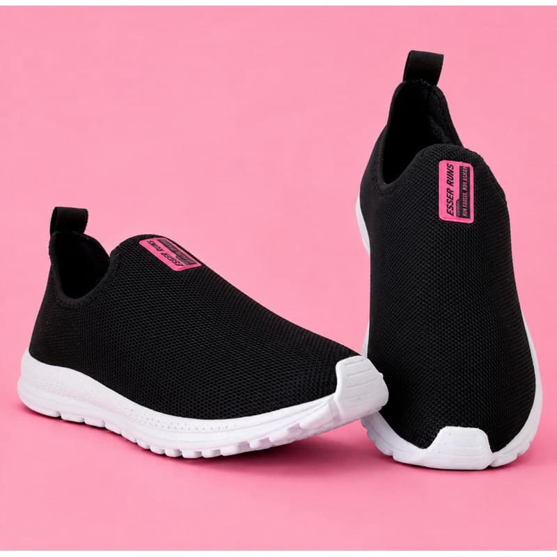Tênis Meia Feminino Calce Fácil Botinha Ortopédico Esportivo Slip On